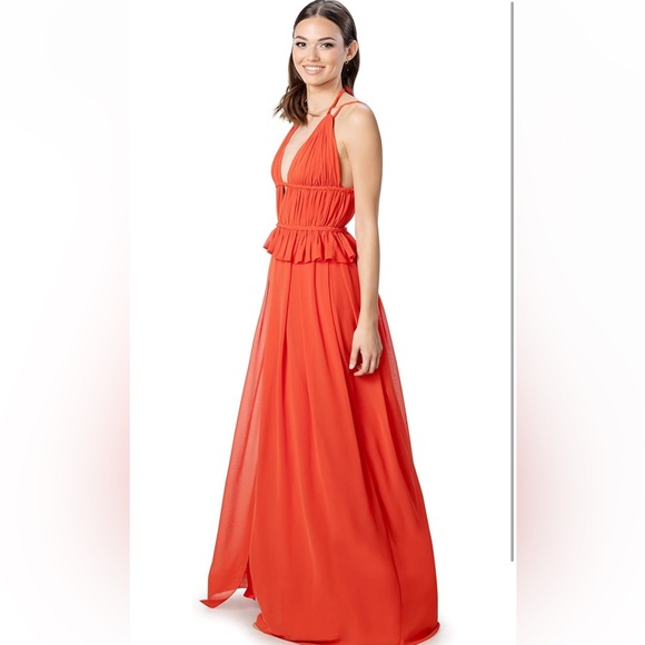 Dress the Population Athena Fit & Flare Maxi Dress- Size XL - Picture 3 of 5